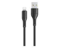 USAMS Kabel U68 lightning 2A Fast Charge 1m czarny (US-SJ500) - 1569018 - zdjęcie 1